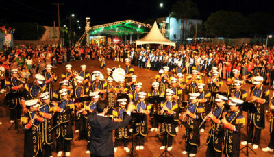 Imagem da notícia Encontro regional de bandas encerra programação de aniversário em Paraíso das Águas